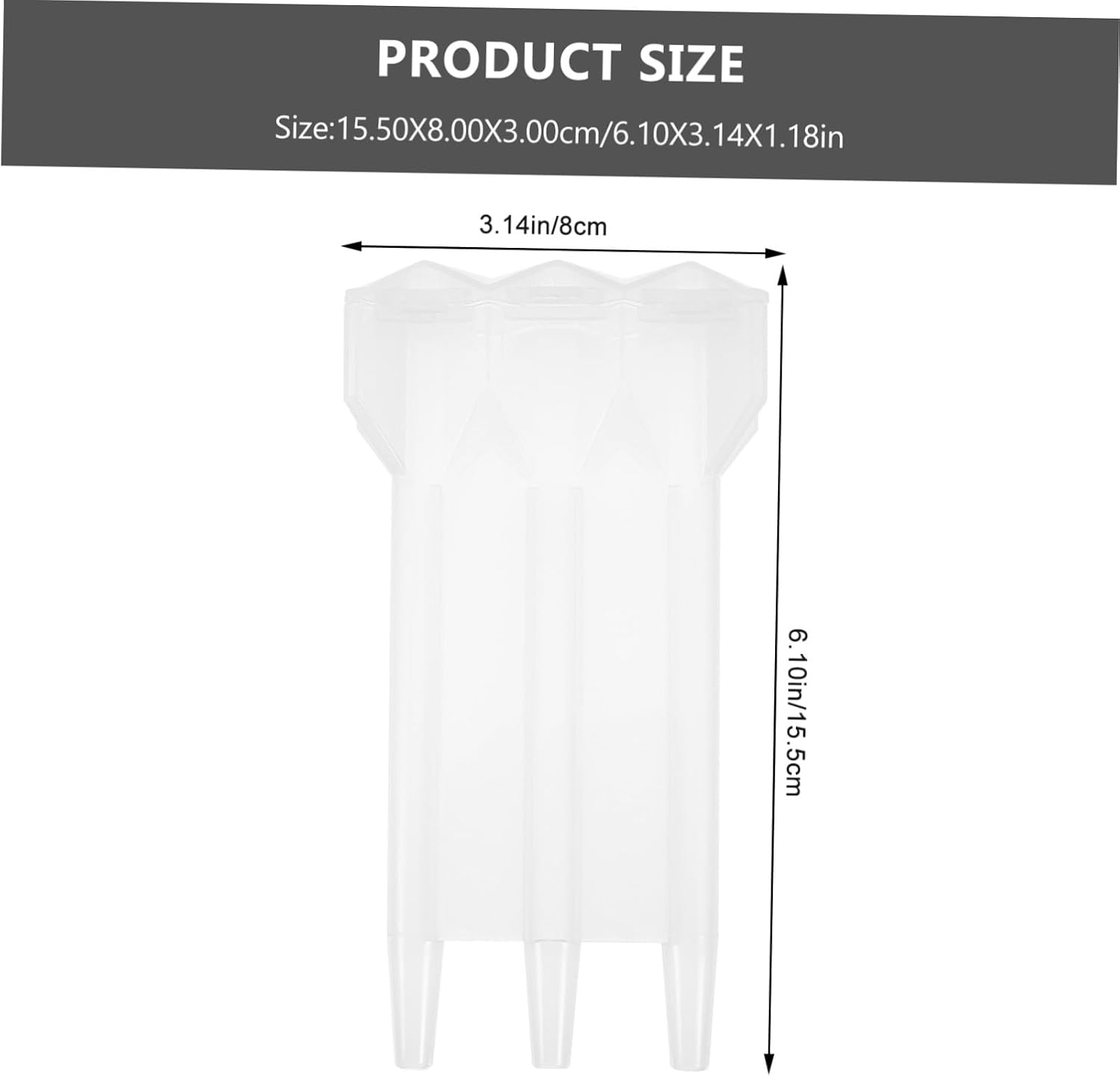 Lightweight Four-edged Darts Carrying Case Portable Wear-resistant Storage Box Design for Travel and Outdoor Activities