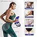 MAN NUO Kegel Exerciser Pelgrip Pelvis Floor Muscle Medial Exerciser Clip Hips Muscle Inner Thigh Exercise Equipment Pelvic Correction Trainer for Women,Have Baby/Sedentarye/Hip Flat (Blue)