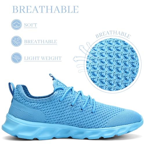 Image of Running Shoes for Men Womens Walking Slip On Tennis Sneakers | Comfortable Lightweight丨Breathable Mesh丨Gym丨Non Slip Sole丨Unisex Shoes丨 Athletic Workout Casual Fashion Sports