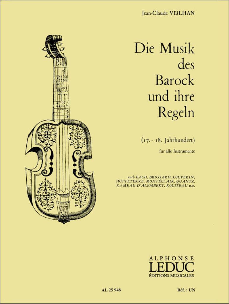 Die Musik des Barock und ihre Regeln. Sonstoge Variationen.