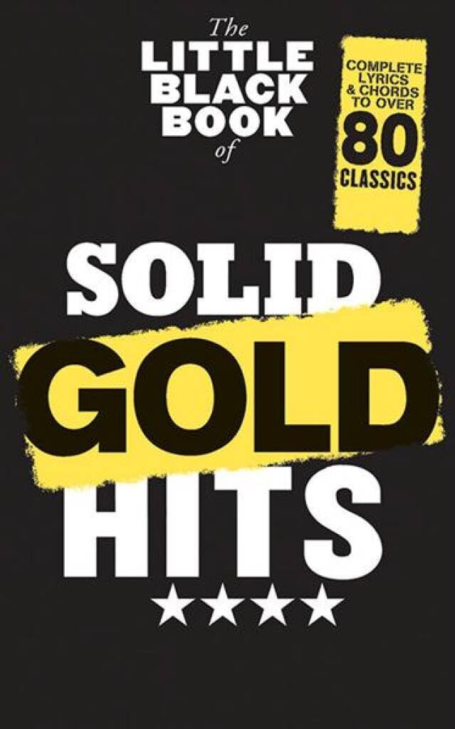 The Little Black Book Of Solid Gold Hits Book