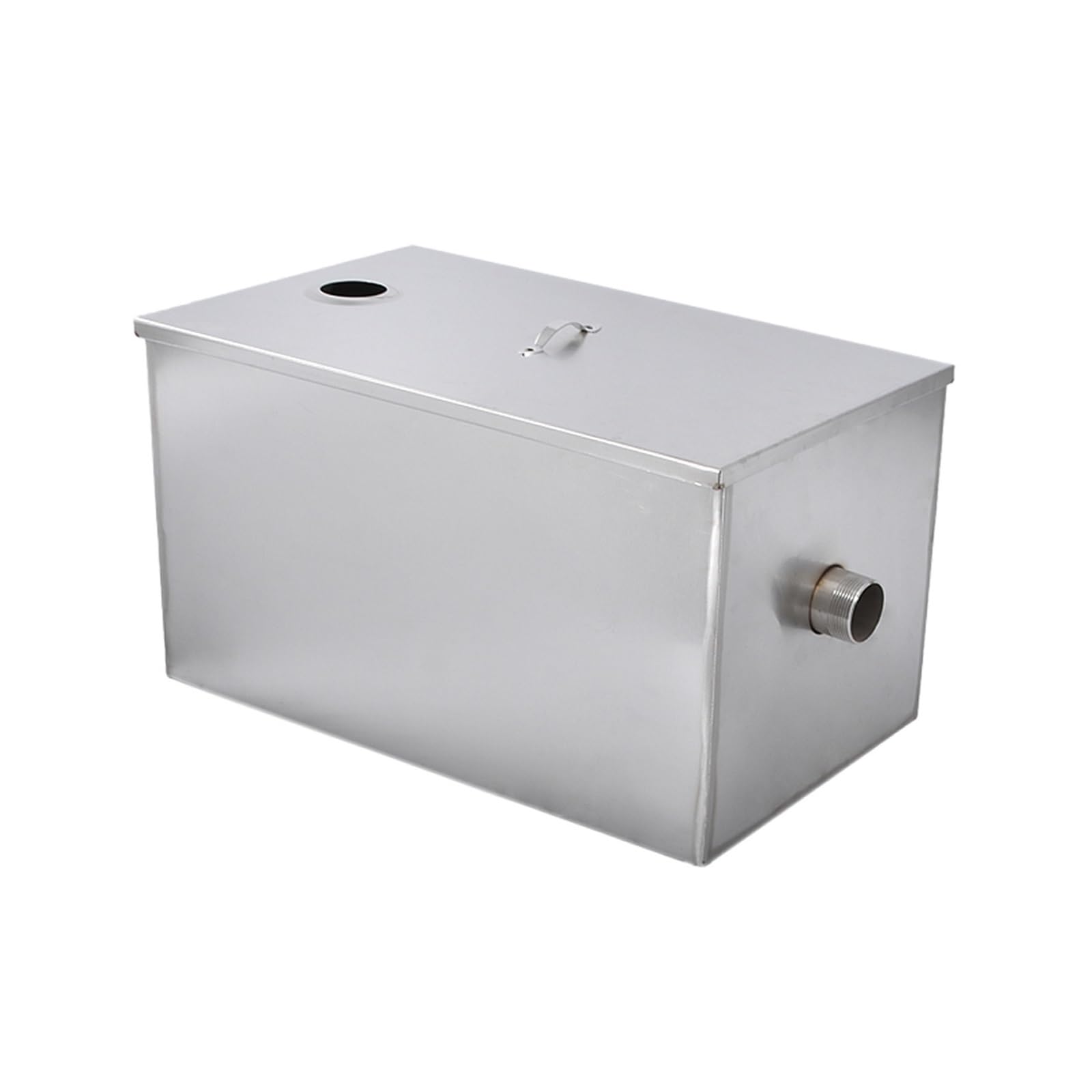 ULROKHKUL Grease Trap, Stainless Steel Grease Interceptor