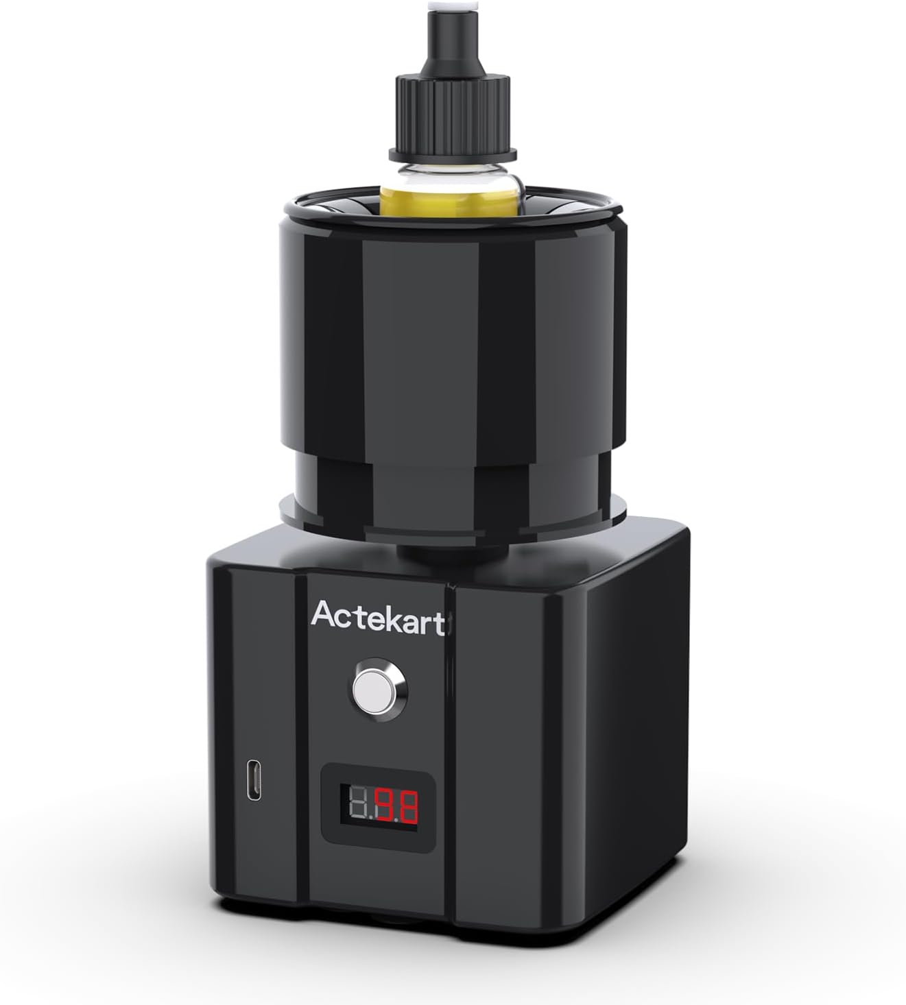 Paint Shaker Machine: 1-Min Auto-Stop | Auto Mixer for Model Paints, Nail Polish, Lab, Eyelash Glue | Fits 5-100ml Bottles