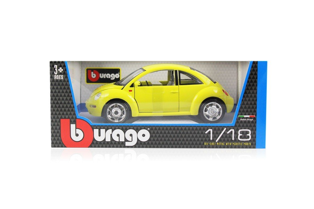 Burago ブラーゴ ニュー ビートル 1998 Bburago VW New Beetle, Color & design may vary : Amazon.in: Toys