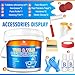 Tub and Tile Refinishing Kit, 36oz Tile Paint Bathtub Paint White for DIY Bathroom Resurfacing, Ceramic/Porcelain Tiles, Glass and Marble Sinks Waterproof,Scratch Resistant, Low Odor (Tools in Bucket)