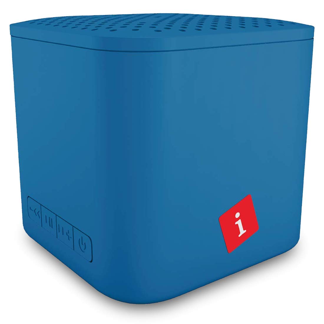 iBallMusi Cube X1 Bluetooth Speaker (Coral Blue)