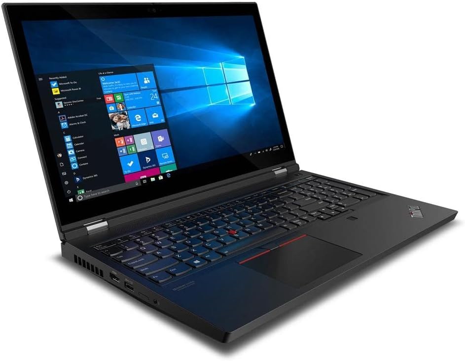 Lenovo ThinkPad P15 Workstation Laptop (Intel i9-10885H 8-Core, 32GB RAM, 1TB PCIe SSD, Quadro T2000, 15.6" Full HD (1920x1080), Fingerprint, WiFi, Bluetooth, Webcam, Win 10 Pro) with Hub