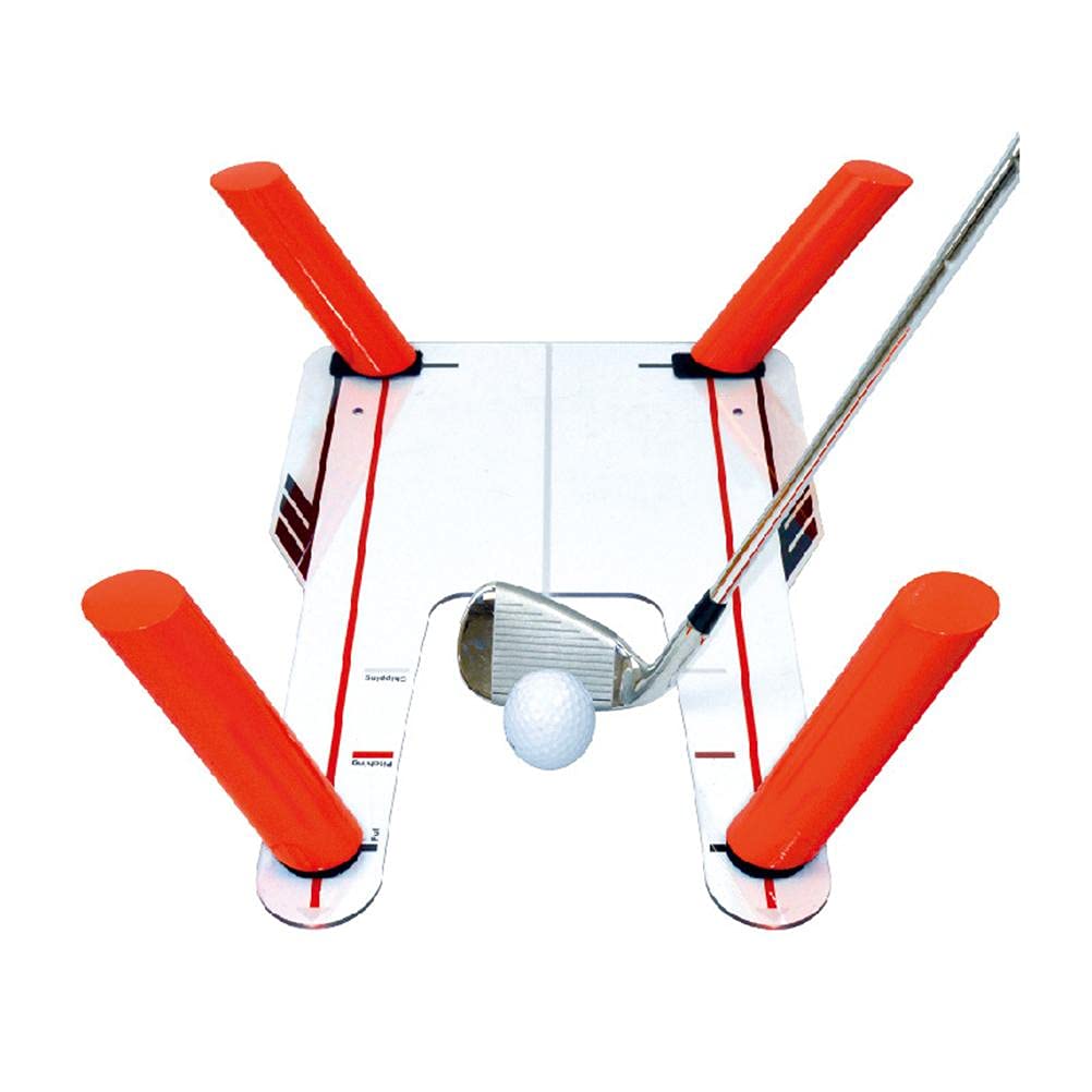 DYTWXG Golf-Putting-Ausrichtungsspiegel Trainingshilfe Trainer Augenlinie Üben Sie Ihr Putting-Ausrichtungswerkzeug 45,7 * 30,5 cm
