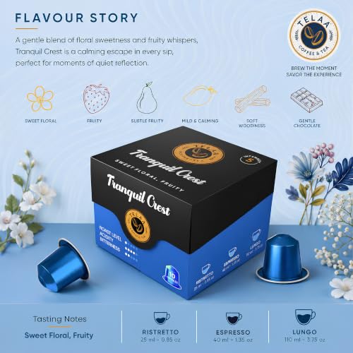 Image of 60 Espresso Coffee Capsule Pods Specialty Blend - Intensity 5, 6, 7, 8, 9 & 10 | Best Deal | Single Origin Arabica | Compatible with OriginalLine machines | Pack of 60.