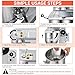 BOSBAK 10 QT Dough Mixer, Food Commercial Industrial Grade Stand Mixer with Stainless Steel Bowl and 3 Types of Mixing Tools, Built for Professional Baking: Effortlessly Handles Large Recipes