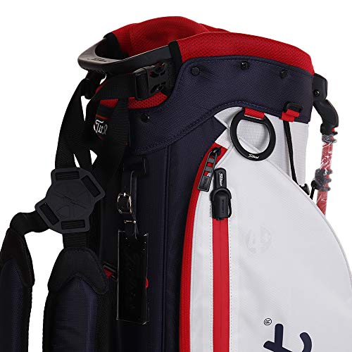 タイトリスト（タイトリスト） USAフラッグ限定 スタンドキャディバッグ TB9SX1-USFLG （ホワイト×ネイビー/ＦＦ/Men's） 5枚目