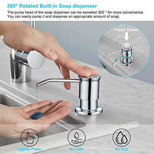 Encuentra reviews de Dispensadores de Jabon de acero inoxidable los más recomendados. 29 Imagen adicional