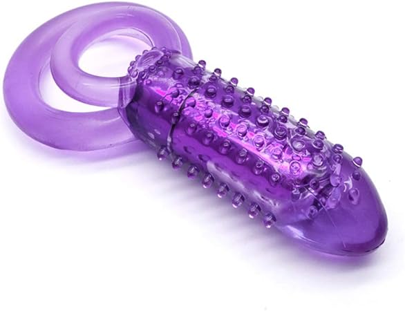 SHRTNM Anillos De Polla Vibrantes De Silicona Vibrador del ...