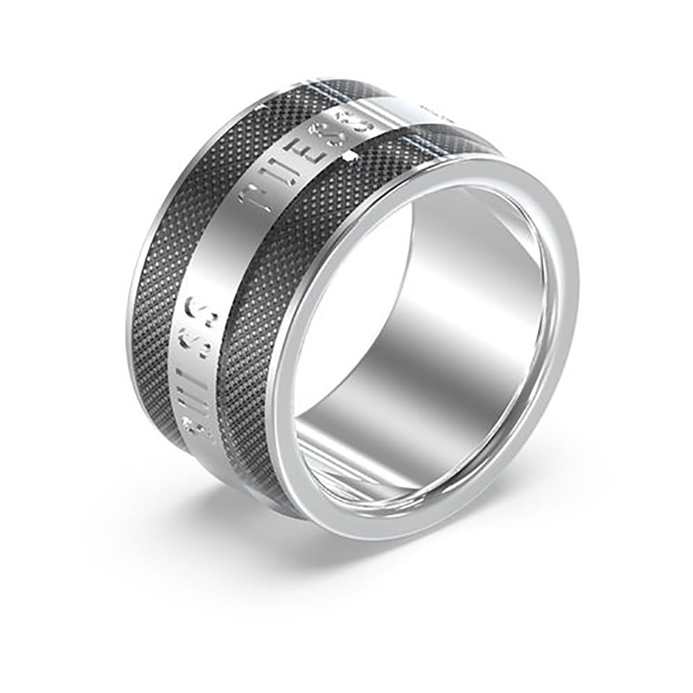 Guess Anello Jewellery Man JUMR03209JWSTBK64 Marca, ÚNica, Metallo, Nessuna Pietra Preziosa - 4