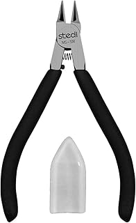 stedi 4.7-inch Model Nipper, with Sharp Thin Blade and Blade Case Plastic Model Tools, Sprue Cutter for Gundam Building Repairing and Fixing, Black