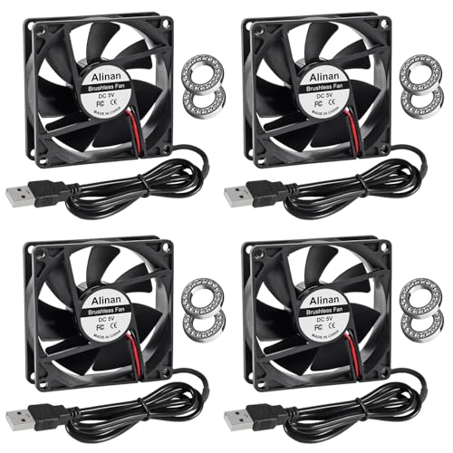 Ventilador de refrigeración Alinan para solucionar problemas de sobrecalentamiento en routers