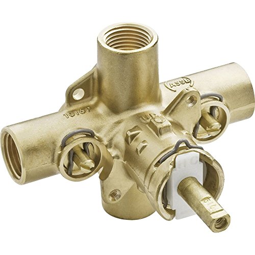 Moen PosiTemp Rough In Pressure Balancing Cycling Shower Valve with Stops, 2590