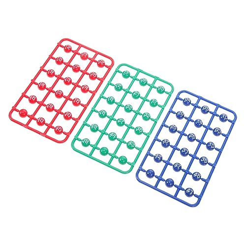 BESPORTBLE Bingo Game Balls Pcs Raffle Balls for Party Activity Props Easy to Catch Attention Use