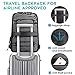 BANGE Business Smart Backpack Waterproof fit 15.6 Inch Laptop Backpack with USB Charging Port,Travel Durable Backpack