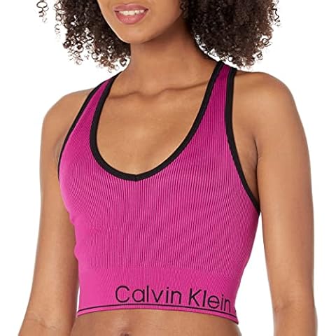 Calvin Klein Women's Ribbed Crop Top Shirt Cover