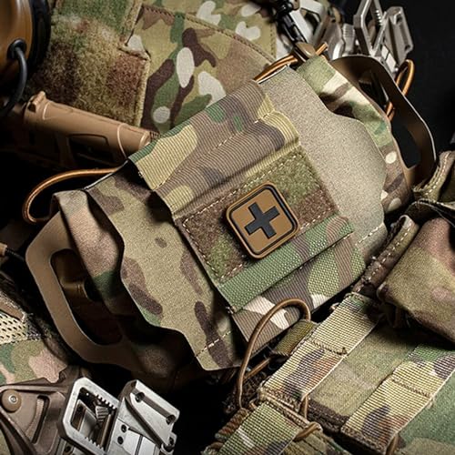 Pochette médicale IFAK Molle à déploiement rapide pour premiers secours - 5