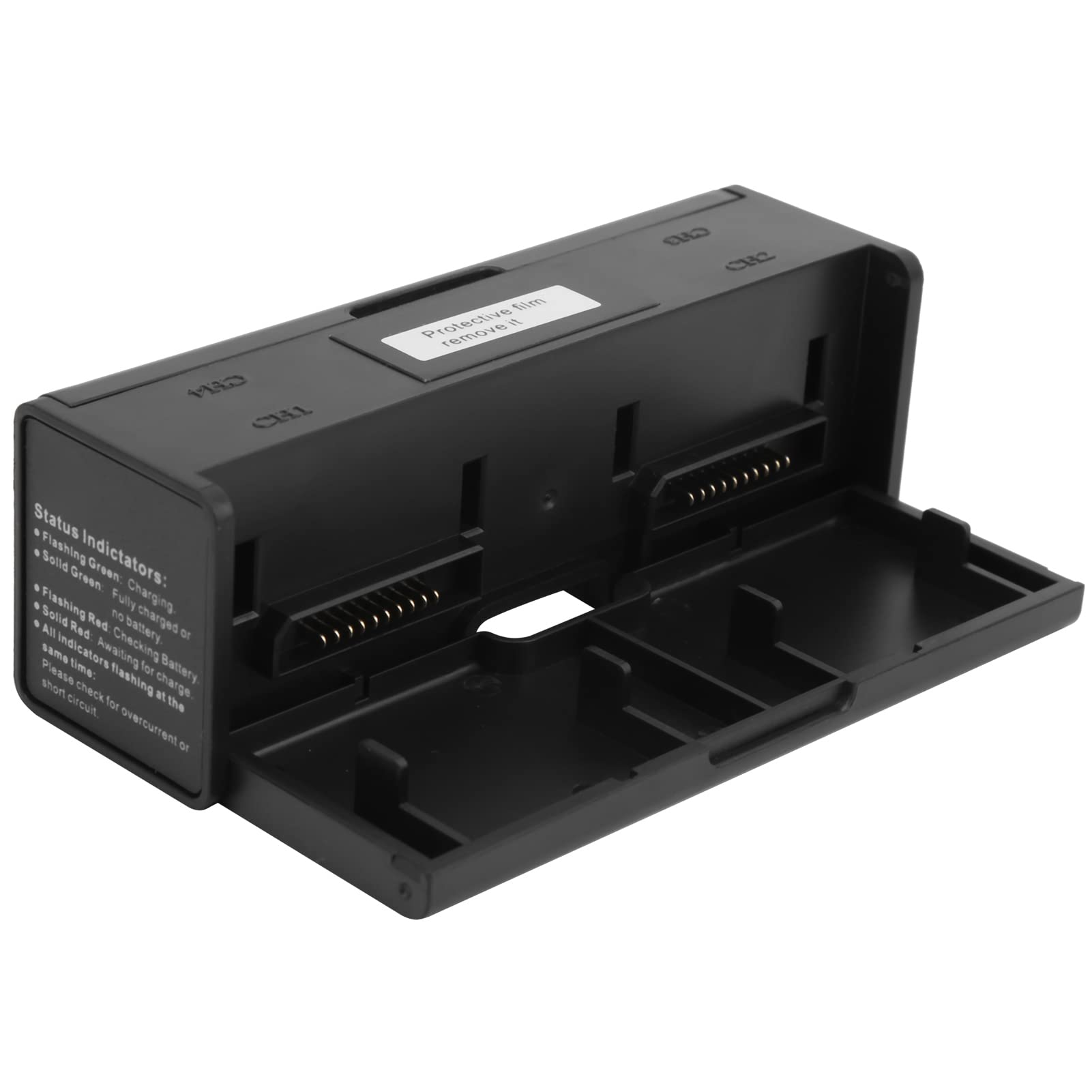 Dilwe Hub de Carga de Batería para Drones, Placa de Carga Paralela con Detección Automática de Energía y Protección Múltiple, para Accesorios para Drones Air2