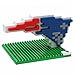 NFL New England Patriots Mini BRXLZ Logo Building Blocks, One Size, Blue