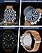 BY BENYAR Relojes Hombre Cronógrafo Analógico Movimiento de Cuarzo Impermeable Luminoso Fecha Banda de Cuero Reloj de Pulsera Negocios Casual Diseñador Relojes Elegante Regalo para Hombres Imagen de BY BENYAR Relojes Hombre Cronógrafo Analógico Movimiento de Cuarzo Impermeable Luminoso Fecha Banda de Cuero Reloj de Pulsera Negocios Casual Diseñador Relojes Elegante Regalo para Hombres