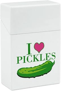 Love Pickles Cigarette Case Waterproof Cigarette Holder Box Portable Flip Open Cigarette Pack