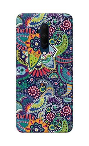 Image of Printed Hard Back Cover Case for OnePlus 7T Pro | OnePlus 7 Pro Back Cover (Miraculous Patterns) -1803