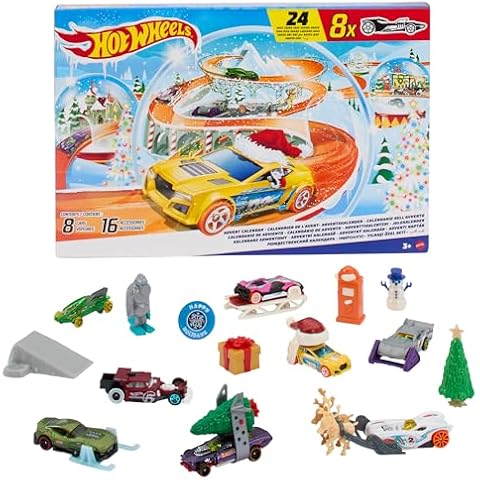Calendrier de l’avent Hot Wheels 2024 Cover