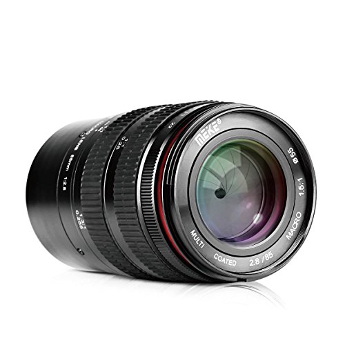 Meike 85mm F2.8 Manual Focus Aspherical Medium Telephoto Macro Lens with Portrait Capability