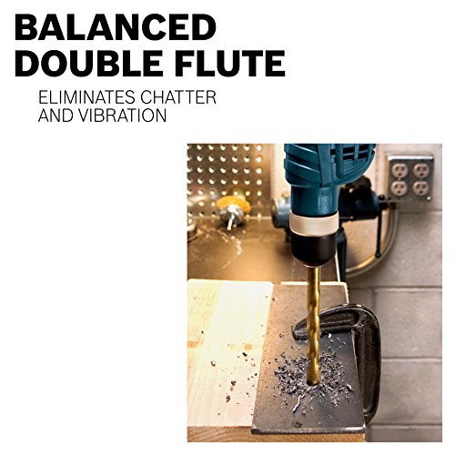 Bosch Ti2131 2-Pack 1/16 In. X 1-7/8 In. Titanium Drill Bit #TOP2