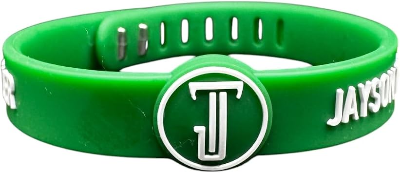 Jayson Tatum JT 0 Adjustable Silicone Wristband Basketball Bracelet for Men Women Teens, Sports Fan Collectible Memorabilia Accessory, Birthday Christmas Game Day Gift for Lovers and Collectors