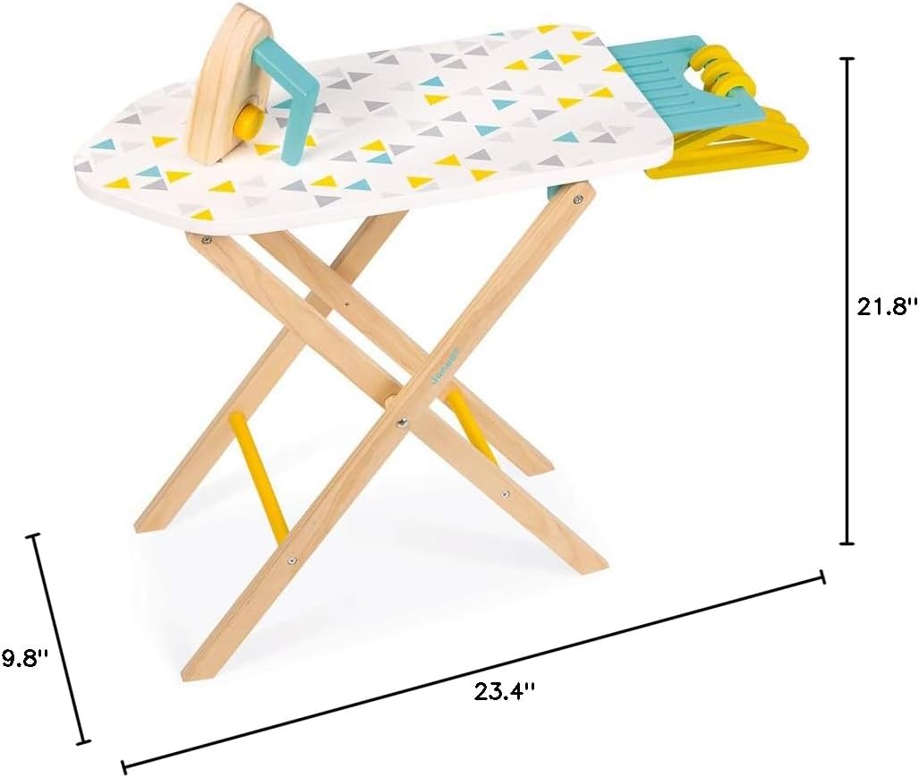 Janod Wooden Ironing Board Set Pretend Laundry Jamaica Ubuy