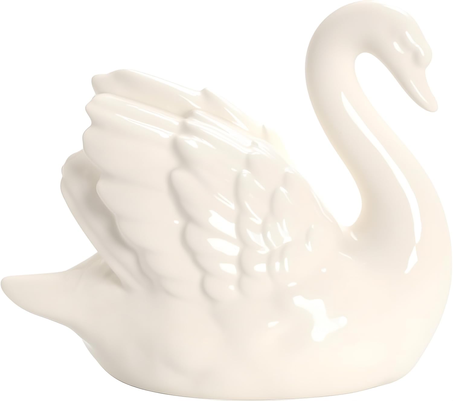 Amazon.com: ZKSYLSM Ceramic Swan Figurine - Modern Minimalist