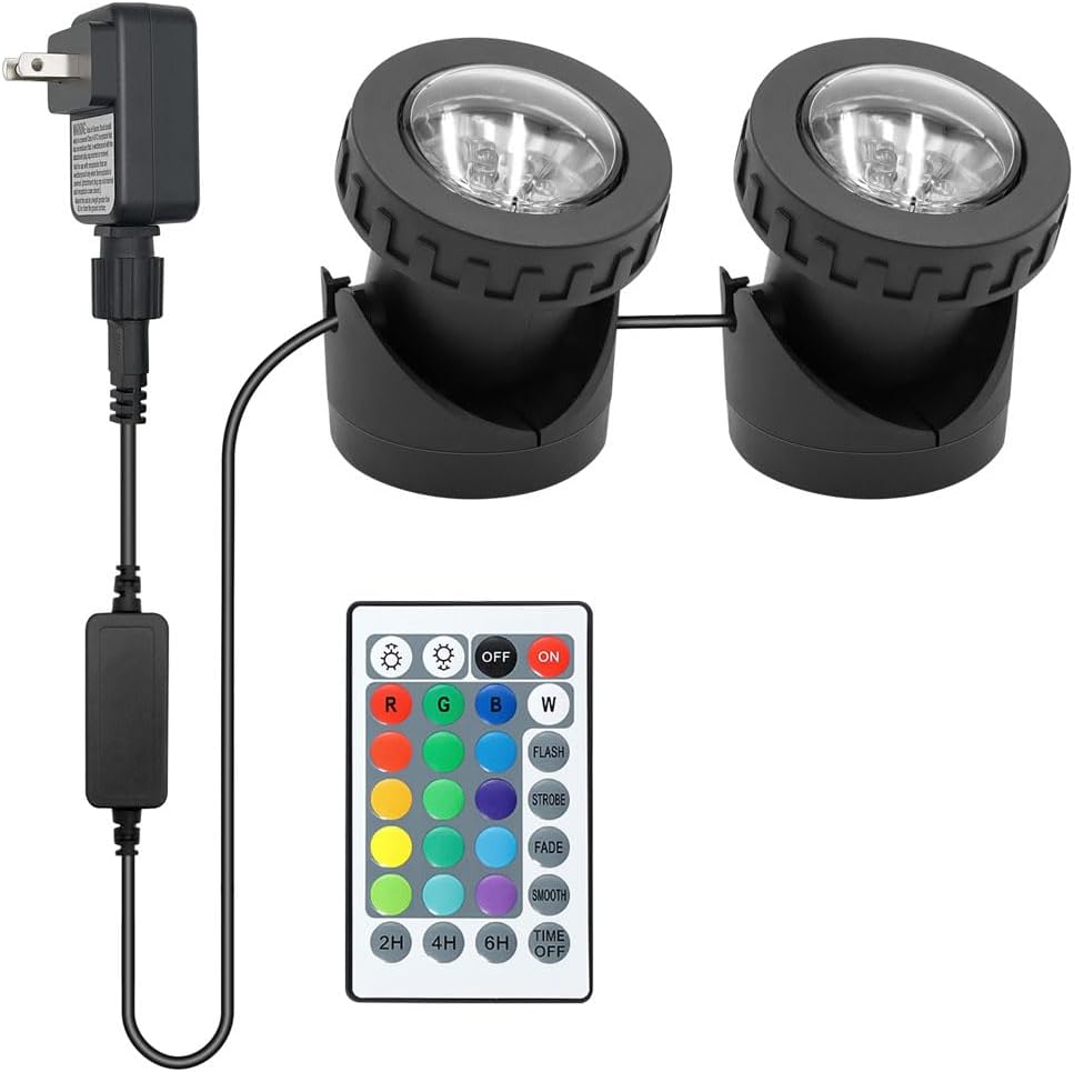 Malibu Submersible LED Pond Light Low Voltage Landscape Lighting