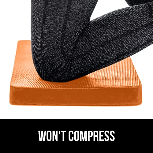Image of GORILLA GRIP Extra Thick Foam Kneeling Pad for Gardening, 17.5x11 Orange