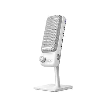 Amazon.com: NZXT Capsule Elite Wired USB Microphone - White