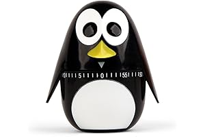 Kikkerland Penguin Kitchen Timer