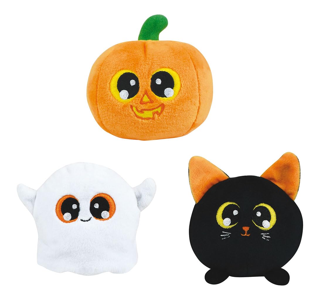Doudou Fantôme Halloween En Céramique Non Peinte Avec Citrouille Et Biscuit - Fait Main USA