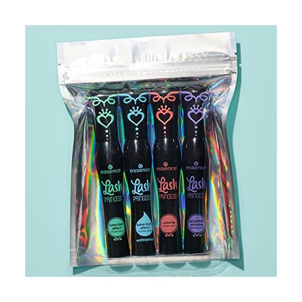 essence | Lash Princess Mascara Gift Set | Gluten & Cruelty Free | Black (MIXED 4-Pack)