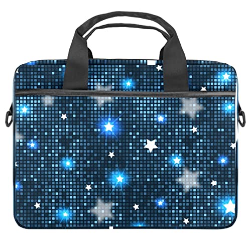 Maletín para portátil de 13 pulgadas ideal para la universidad con estampado de nebulosa