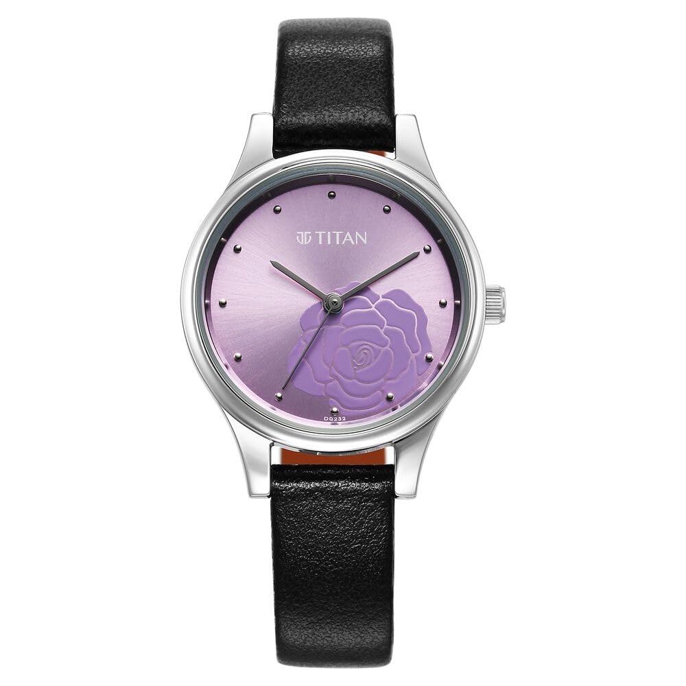 Titan Karishma Quartz Analog Purple Leather Strap for Women-2679SL01 (B0CSZ494FT) Amazon Price History, Amazon Price Tracker