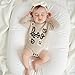 Newborn Baby Girl Boy Christmas Knit Sweater Romper One Piece Bodysuit Pullover Merry Christmas Fall Winter Clothes (Halloween Boo Beige, 9-12M)