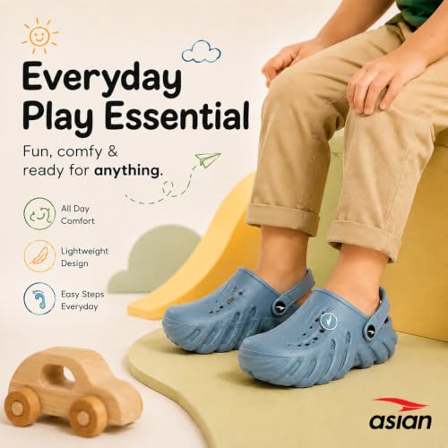 Image of ASIAN Kid's Casual Walking Daily Used Clogs & Slipper with Lightweight Design Clogs & Slippers for Boy's & Girl's