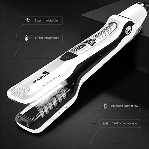 Plancha para cabello con vapor y control ajustable de temperatura miniatura 3