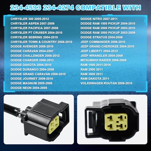 Sensor de Oxígeno Nifeida para Dodge y Jeep 2005-2006 miniatura 4