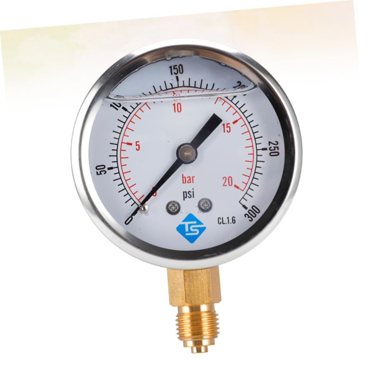 Manómetro de Agua Barómetro de Acero Inoxidable número de Suite doméstica engrase manómetro de vacío manómetro Digital de precisión Mesa de Prueba de manómetro hidráulico