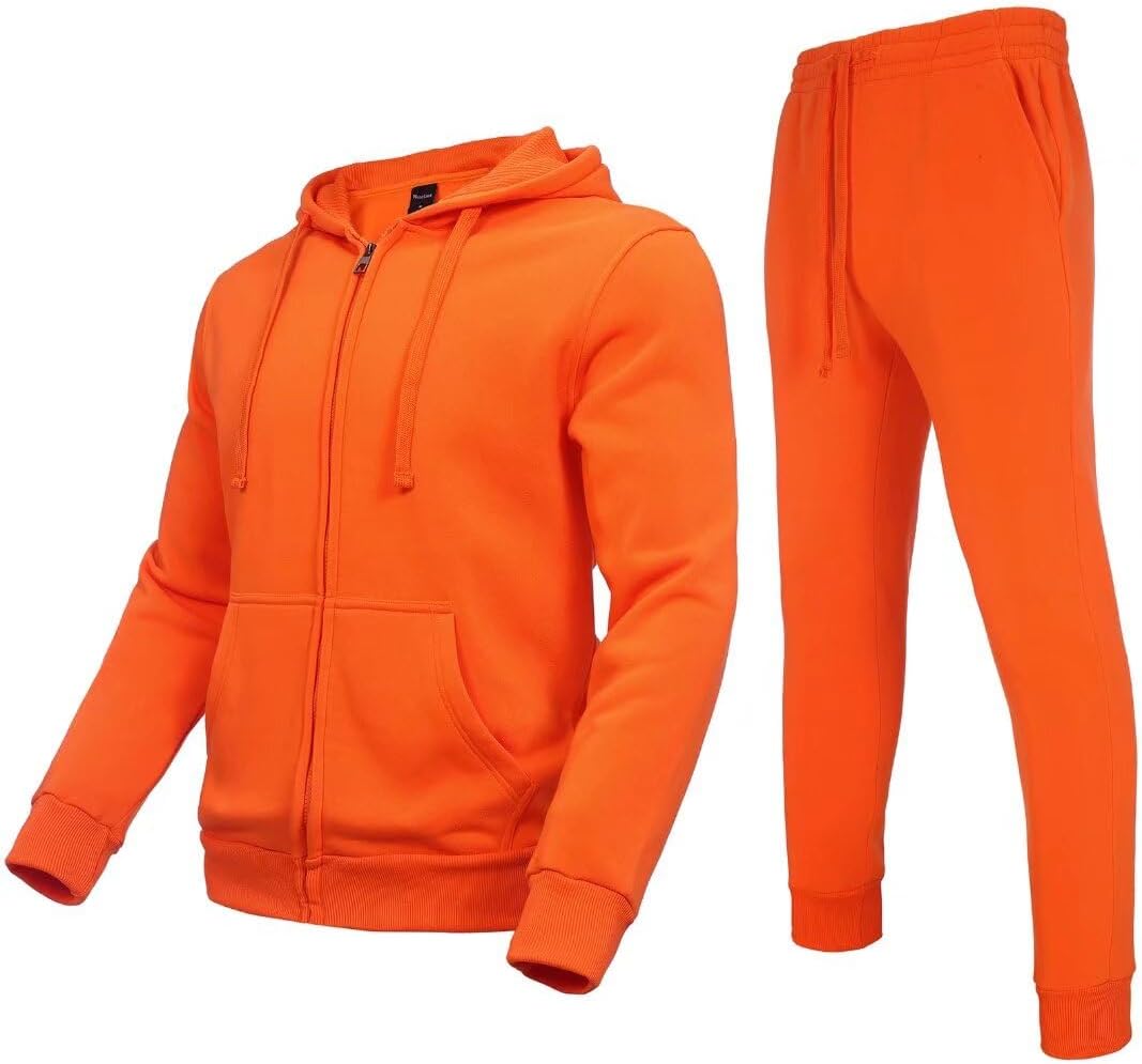 AKsit Mens Sweatsuits 2 Piece Tracksuit Sets Casual Jogging Sweat Suits